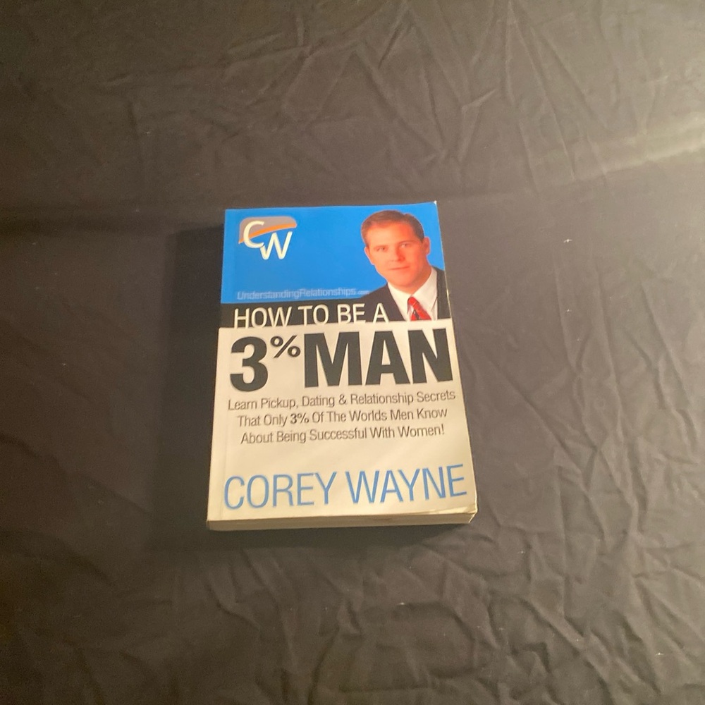 Corey Wayne 3% Man book